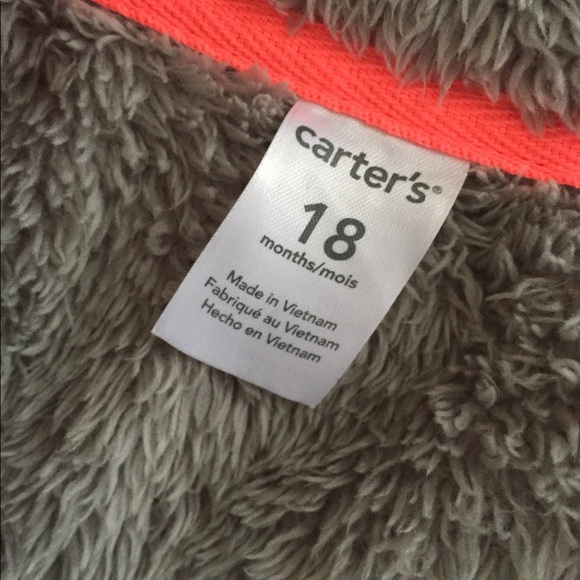 Carter’s Zip-Up Light-Weight Fleece Jacket - Picture 2 of 6